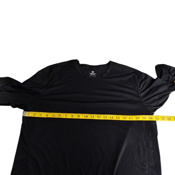 Reigning Champ Mens Lightweight Training Long Sleeve, Mesh Black, Size L - Picture 7 of 9